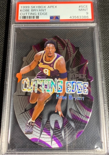 Kobe Bryant 1999 Skybox Apex Cutting Edge PSA 9 Mint