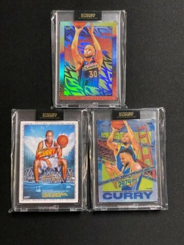 Stephen Curry x Tyson Beck Lot of 3