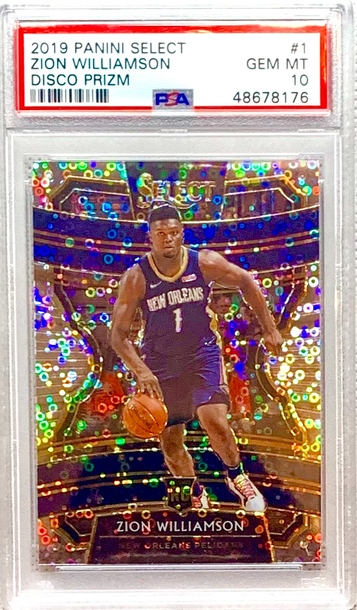 Zion Williamson Select Silver Disco Concourse 