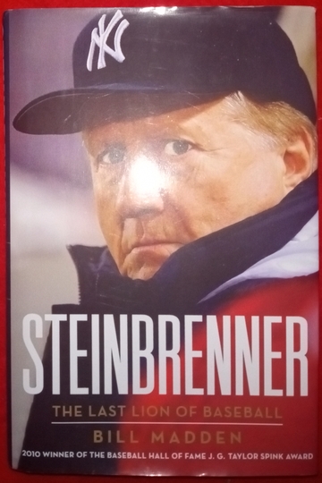 $26.99 ©2010 George Steinbrenner The Last Lion of Baseball by Bill Madden New York Yankees hardcover book