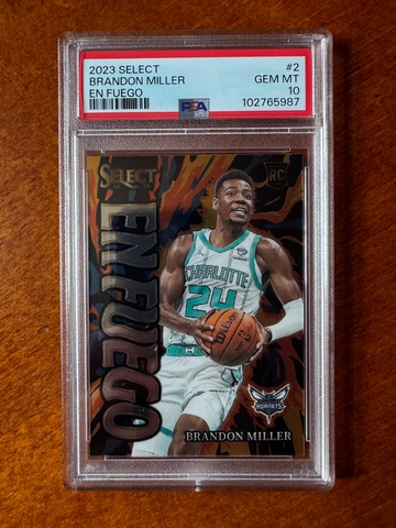 2013 select en fuego Brandon miller 