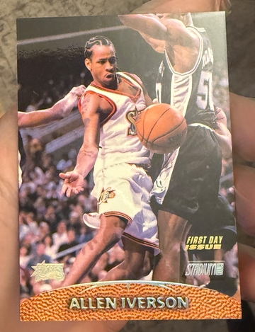 1999 Stadium Club Allen Iverson First Day Issue /150