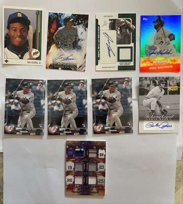 Baseball Lot Pete Rose Aaron Judge Jose Canseco