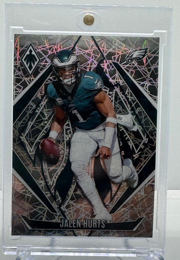 2024 Panini Phoenix, silver mirror Jalen hurts number 70