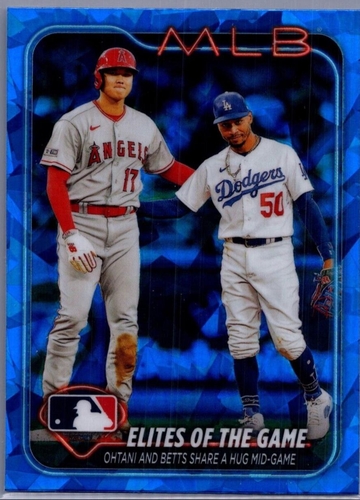 2024/Topps Chrome/Sapphire/Elites of The Game/Ultra Rare/Ohtani and Betts