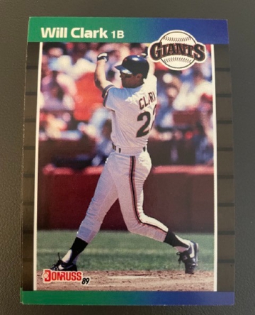 1989 Donruss Will Clark #249 - 40 CT