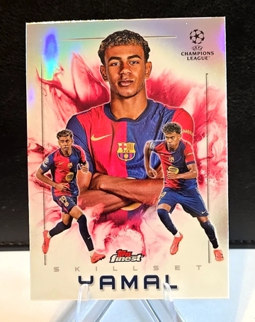 2024-25 Topps Finest UEFA  Lamine Yamal  Skillset SP  #SK-3  FC Barcelona