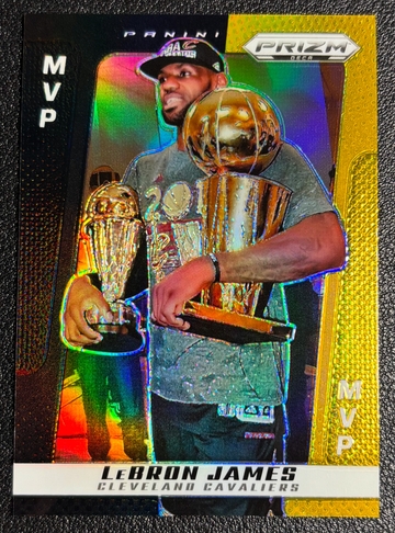 2024/25 Prizm Deca Lebron James #5/5 MVP Black Gold Prizms Cavaliers 