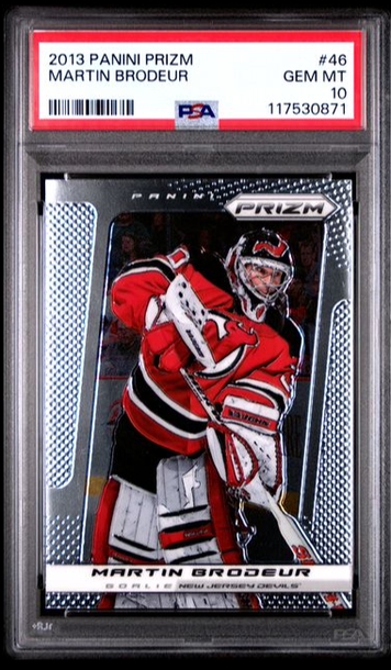 2013 Prizm Martin Brodeur PSA 10 