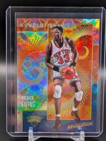 2017 Panini Revolution Revolutionaries Patrick Ewing Galactic SSP NY Knicks