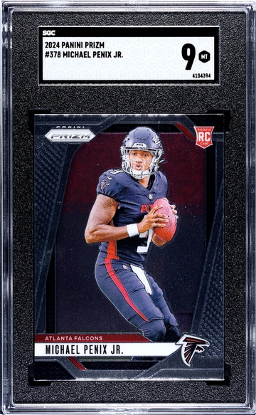 2024 Prizm #378 Michael Penix Jr. SGC 9