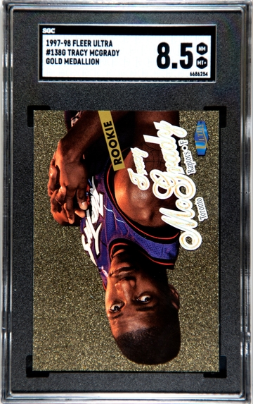 1997-98 Fleer Ultra Tracy McGrady RC #1380 Gold