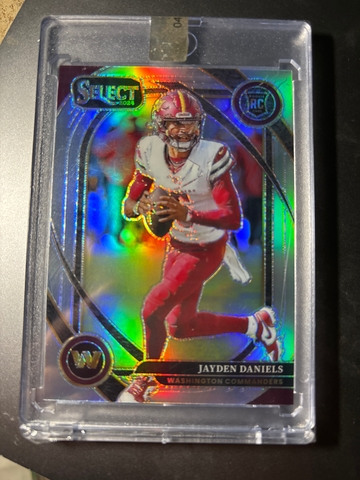 2024 Select Jayden Daniels Club RC Silver Rookie #217 Commanders NFL