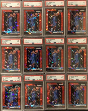 Investors lot 12 Mo Bamba red ice RC PSA 9