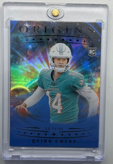 2025 Panini origins RC Quinn’s number 102. 123/199