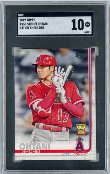 Shohei Ohtani SP Image Variation Rookie Cup SGC 10