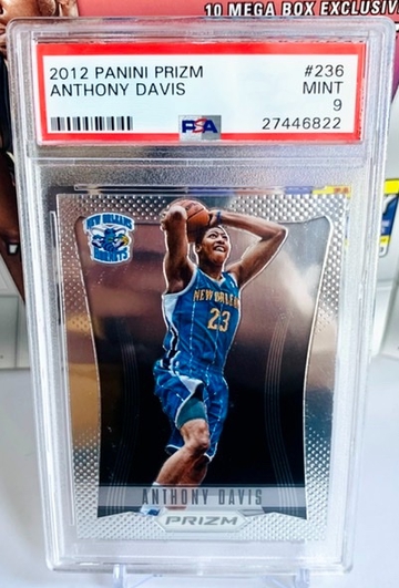 2012 Anthony Davis Prizm RC Rookie PSA 9