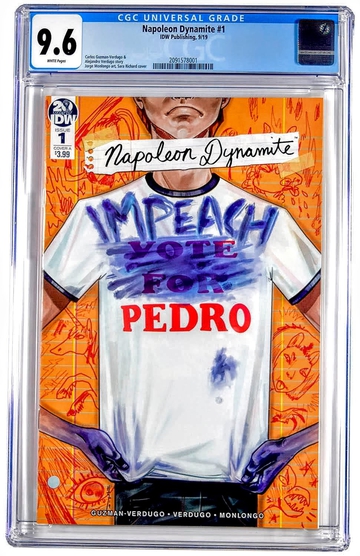 Napoleon Dynamite #1A CGC 9.6