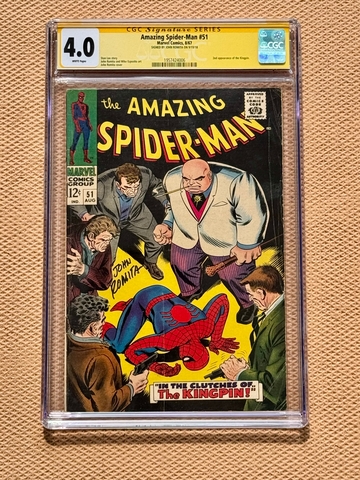 AMAZING SPIDER-MAN #51 CGC SS ROMITA