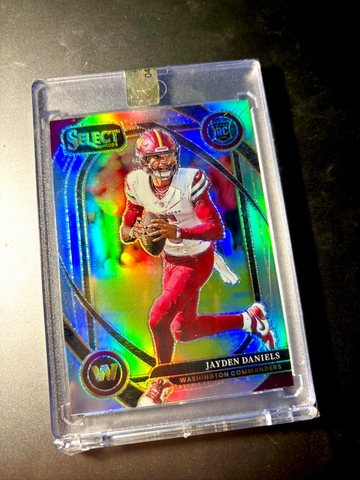 2024 Select Jayden Daniels Club RC Silver Rookie #217 Commanders NFL