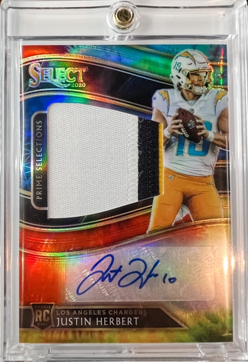 2020 Panini Select Justin Herbert Prime Selections #09/25
