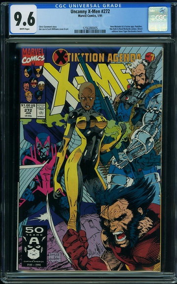 X-MEN #272, CGC 9.6 NM+