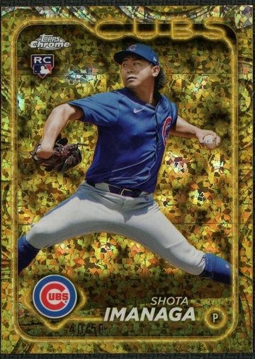 2024 Topps Chrome Gold Shota Imanaga #119 RC /50