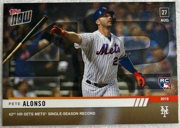 2019 Topps Now Pete Alonso (18 Card Lot)