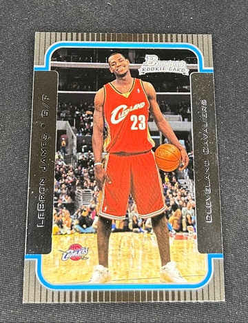 2003-04 Lebron James Topps Bowman Rookie #123 Card RC Base Cavaliers