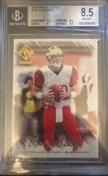 2000 Private Stock #128 Tom Brady /278