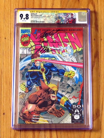  X-MEN #1 CGC SS 9.8 Signature Series signed Lee Claremont Williams 1991