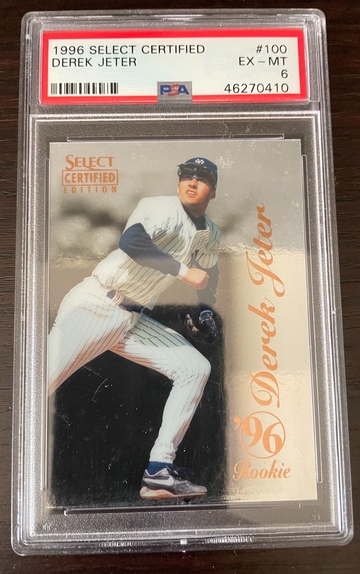 96 select certified Derek jeter
