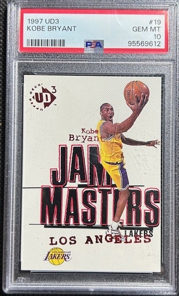 1997 Upper Deck UD3 Kobe Bryant Jam Masters PSA 10 Los Angeles Lakers HOF
