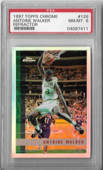 1997-98 Topps Chrome Refractor Antoine Walker