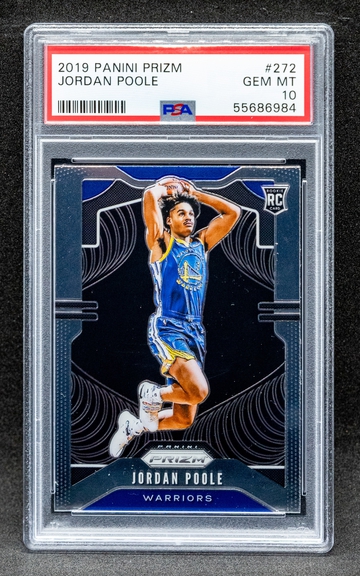 Jordan Poole 2019-20 Panini Prizm Rookie PSA 10 PSA 