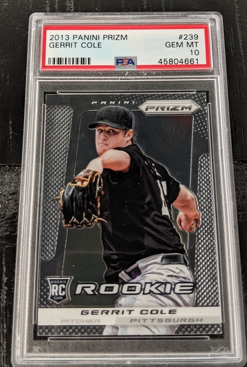 2013 Prizm Gerrit Cole RC PSA-10 #239 Rookie