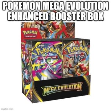 Pokemon Mega Evolution Enhanced Booster Box