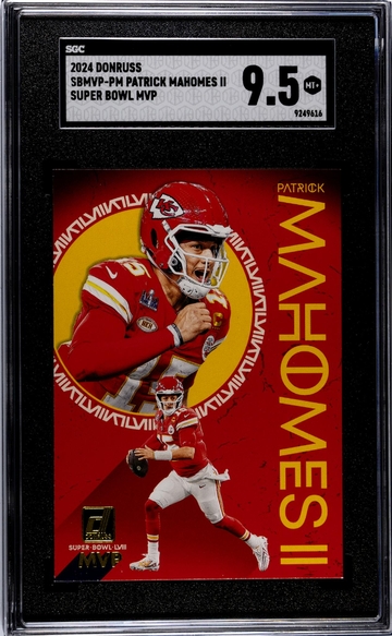 2024 Donruss #SBMVP-PM Patrick Mahomes II Super Bowl MVP SGC 9.5