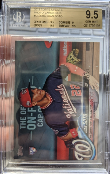 2018 Topps Update Variation Juan Soto