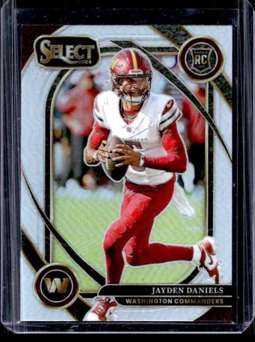 2024 Select Jayden Daniels Club RC Silver Prizm Rookie #217 Commanders
