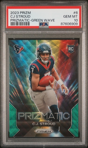 2023 Prizm #6 C.J. Stroud Prizmatic PSA 10