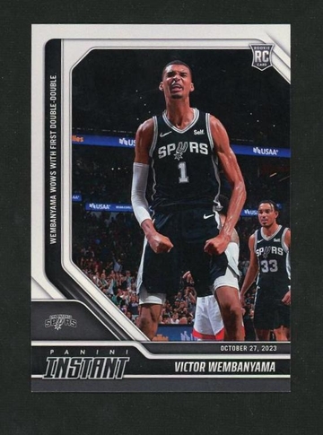 2023 Panini Instant Victor Wembanyama #19 RC /18095