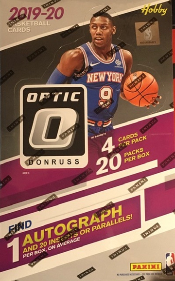 2019-20 Donruss Optic Basketball Hobby Box (1 x Hobby Box)