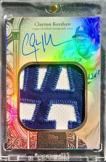 2025 Topps Sterling Clayton Kershaw 1/1