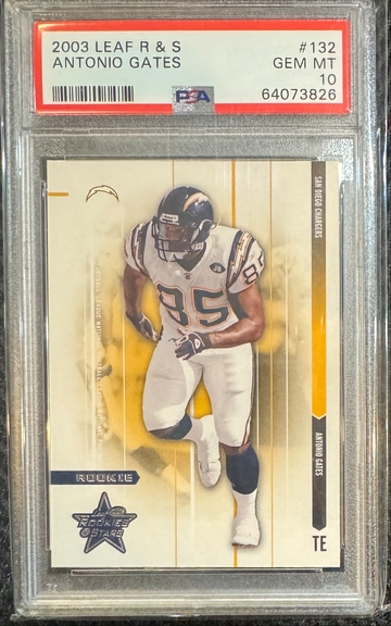 2003 Leaf R&S Antonio Gates