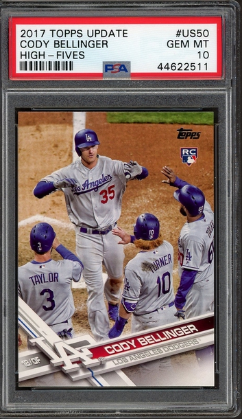 2017 Topps Update Cody Bellinger High Fives SP