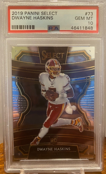 Dwayne Haskins Select RC Rookie PSA 10