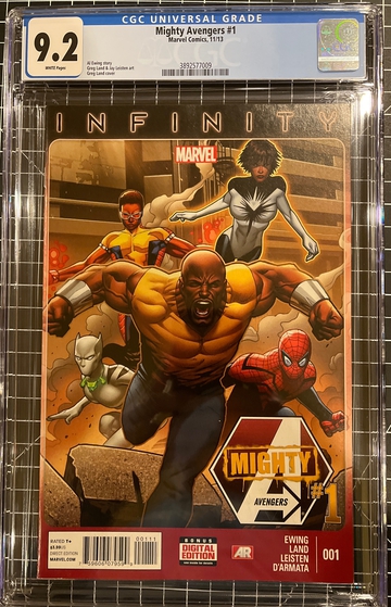 Mighty Avengers #1 CGC 9.2