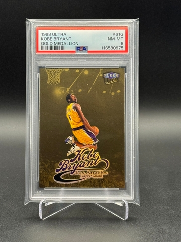 Kobe Bryant 1998 Ultra Gold Medallion PSA 8