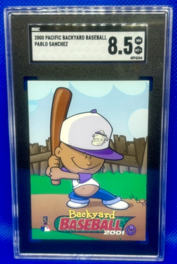 2000 Pacific Backyard Baseball Pablo Sanchez SGC 8.5 